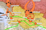 The war in South Ossetia. Source: Wikipedia.