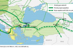 The projected route of the Nabucco pipeline. Source: www.wikimedia.org
