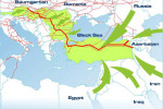 Nabucco gas pipeline project. Source: www.nabucco-pipeline.com